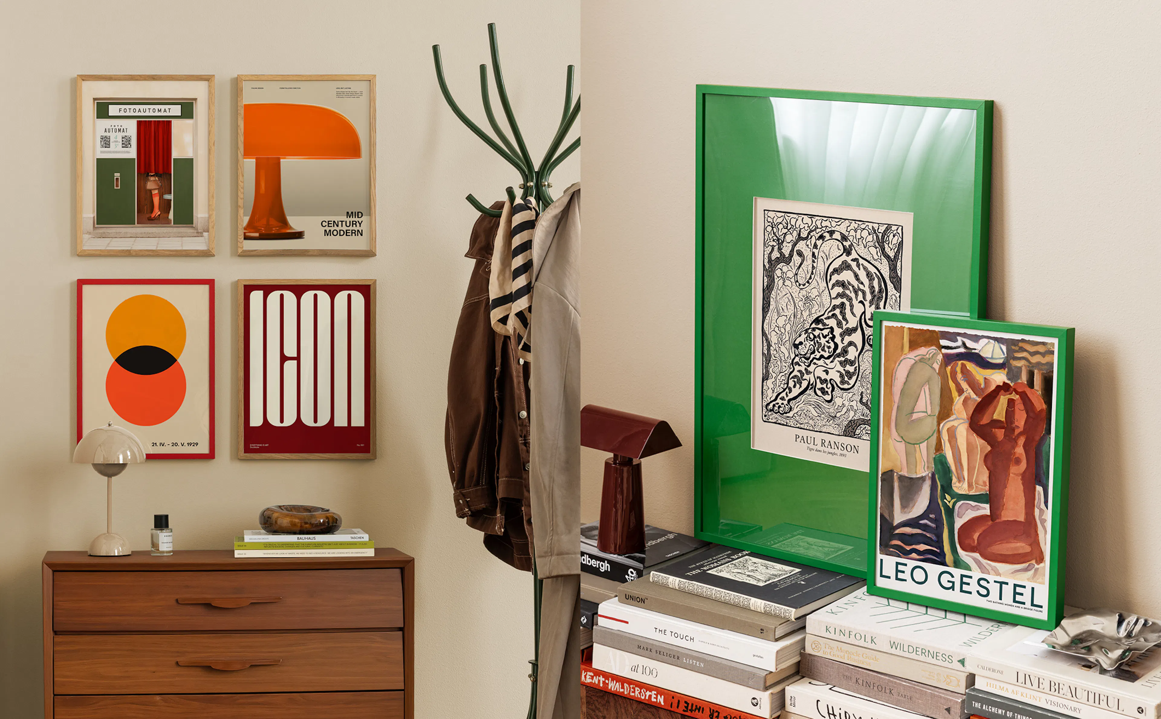 Bold Eclectic Art hero desktop