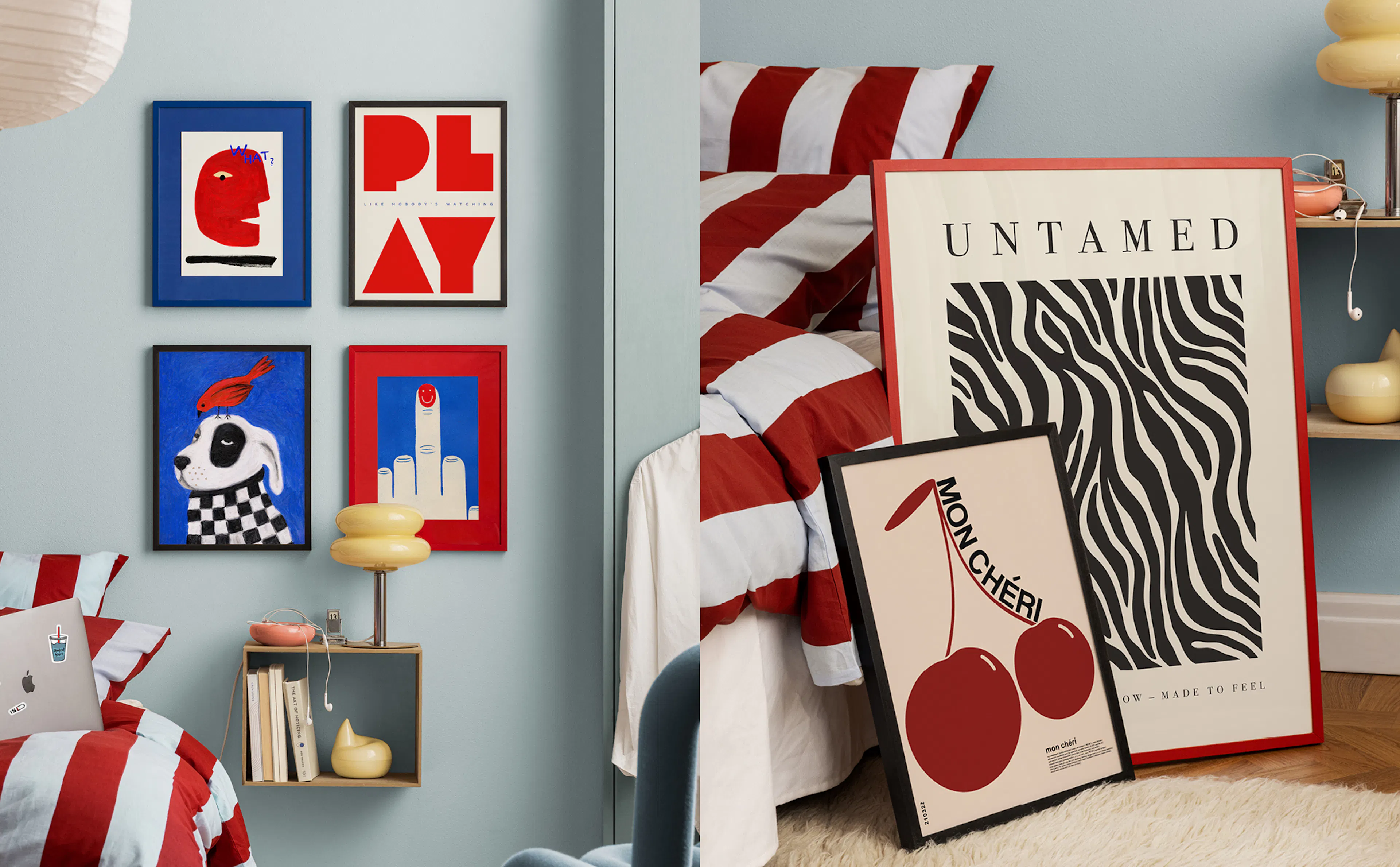Playful Art hero desktop